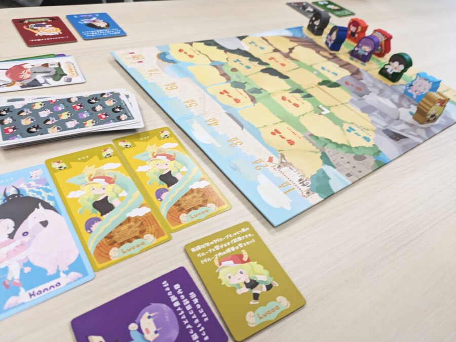 手に汗握るレースが熱い！ でっかい木駒がカワイイ！ ふたばくゲームズ