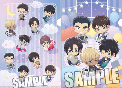 名探偵コナン クリアファイル2枚セット リラックスVer.：【公式