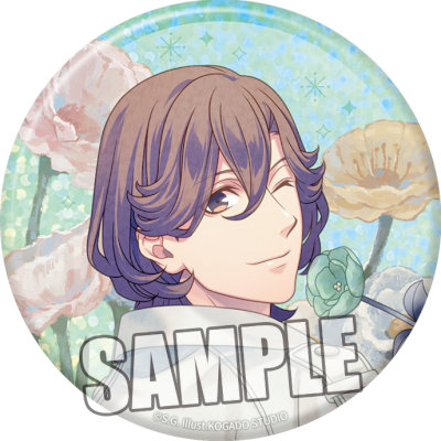 うたの☆プリンスさまっ♪ BIGホログラム缶バッジ Floral Harmony Ver