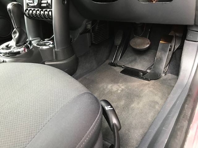 左足用アクセルペダル】テックマチック LA-RF3用Bタイプ