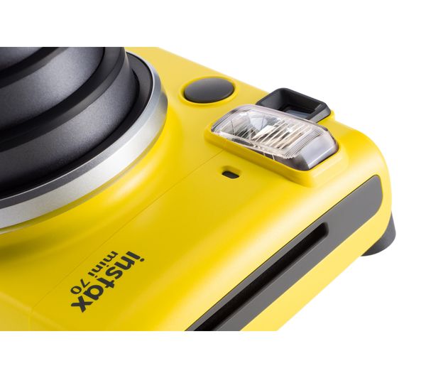 INSTAX Mini 70 Instant Camera - Yellow - 70100128732 - Currys Business