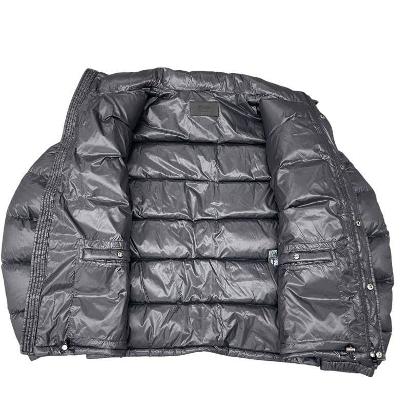 PRADA】プラダ SGJ258 ダウンジャケット ナイロンメンズ ボンバー 黒