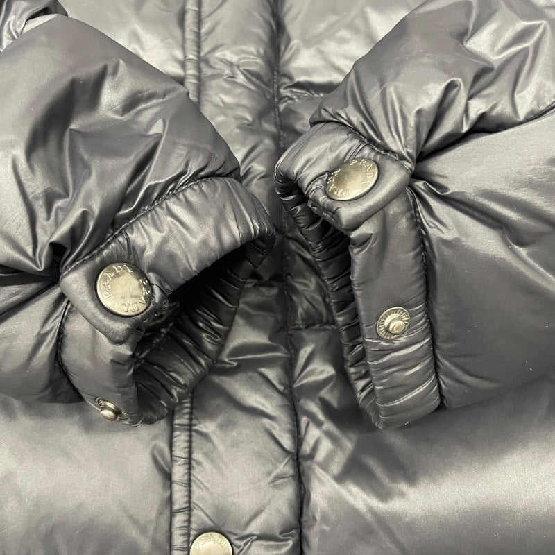 PRADA】プラダ SGJ258 ダウンジャケット ナイロンメンズ ボンバー 黒