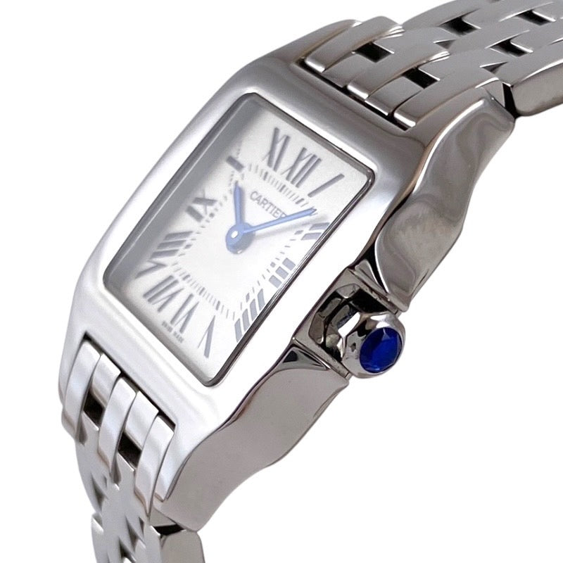 CARTIER】カルティエ サントス ドゥモワゼル SM W25064Z5 腕時計