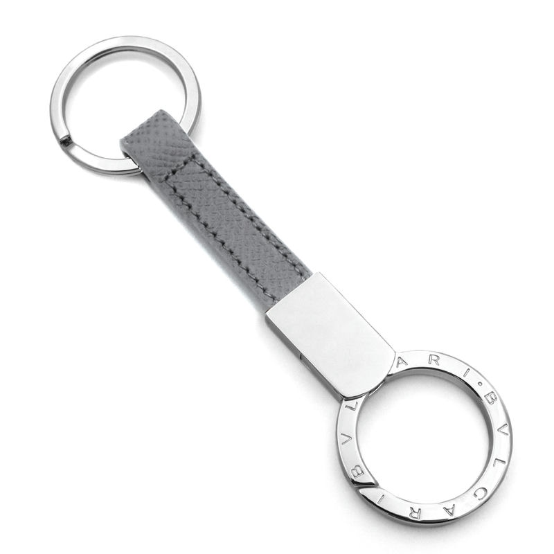 Brandol / BVLGARI ブルガリ キーリング レザー リング キーホルダー