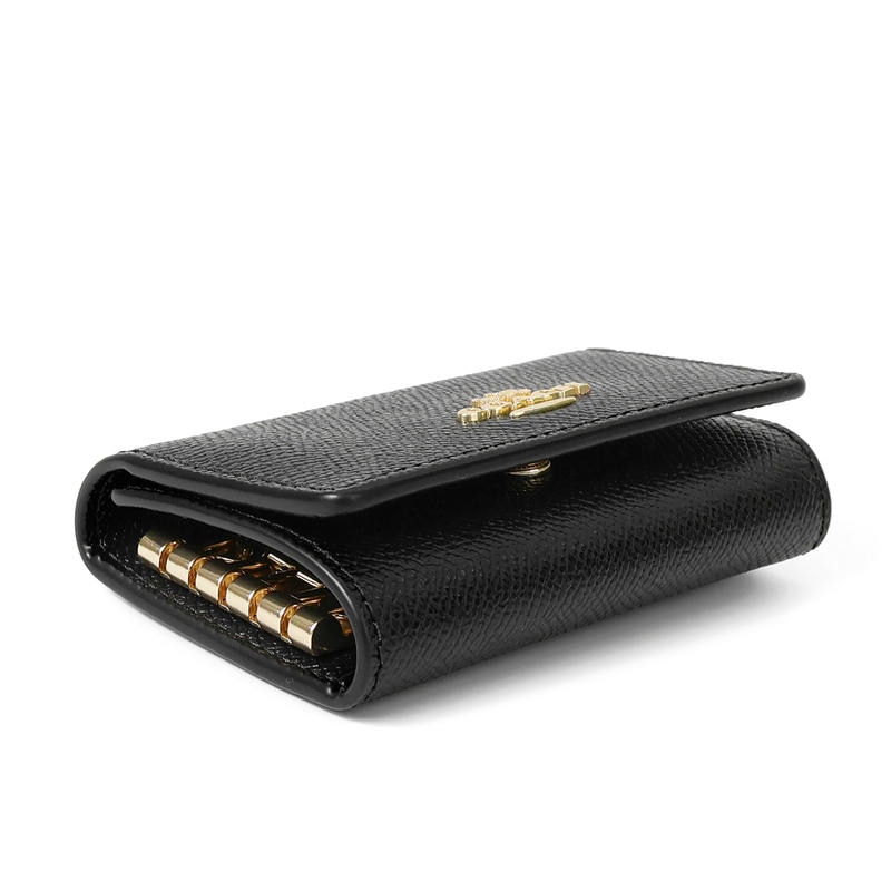 Brandol / COACH コーチ キーケース シンプル レザー ブラック F76741