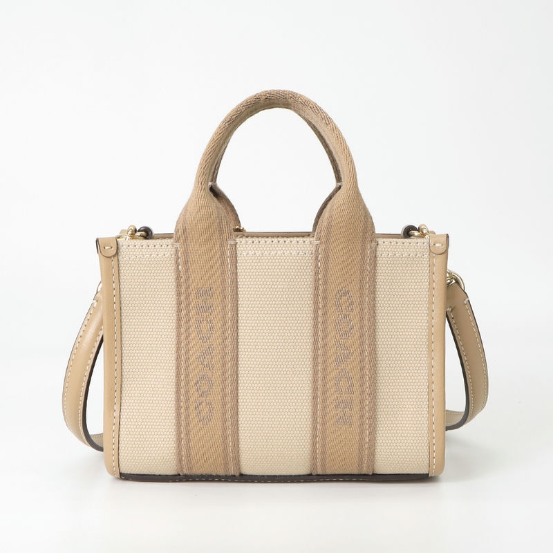 Brandol / COACH コーチ ショルダーバッグ キャンバス 2way ミニトート