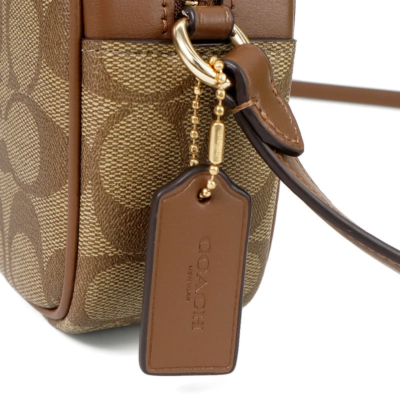 Brandol / COACH コーチ ショルダーバッグ シグネチャー ミニ