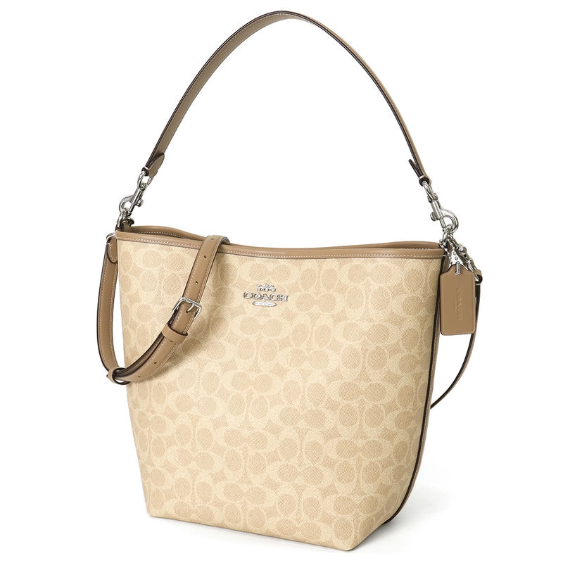 Brandol / COACH コーチ ショルダーバッグ シグネチャー シティ ラージ