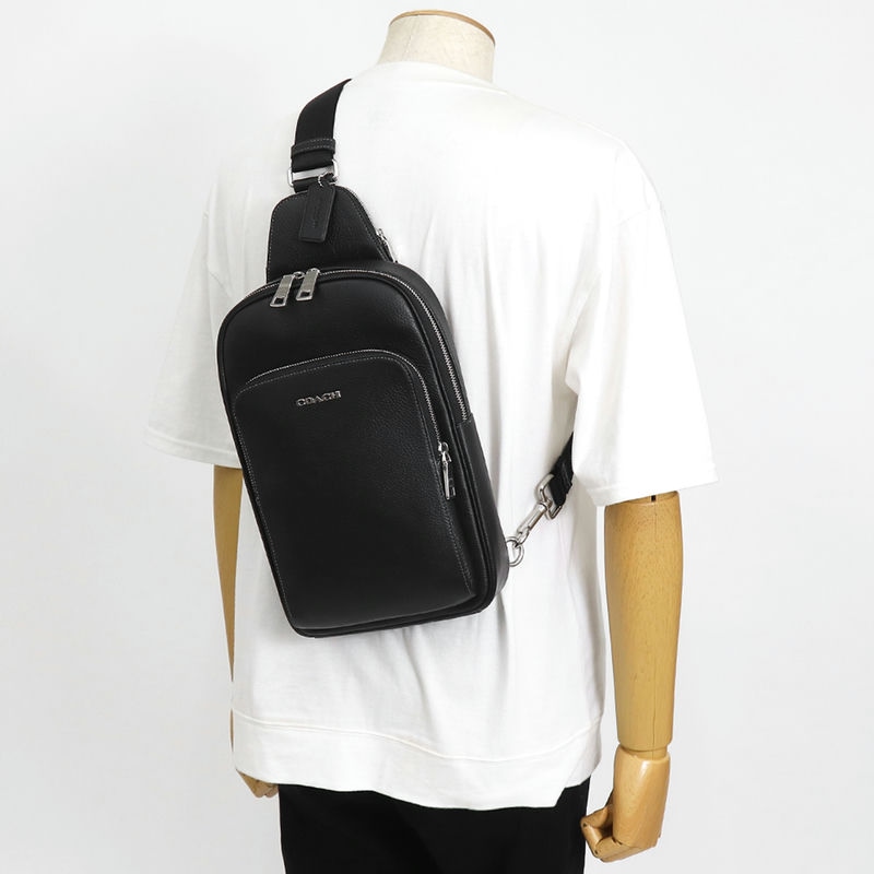 Brandol / COACH コーチ ボディバッグ レザー イーサン パック