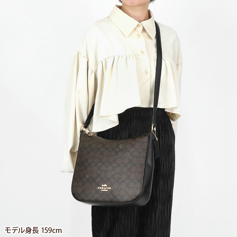 Brandol / COACH コーチ ショルダーバッグ シグネチャー エリー