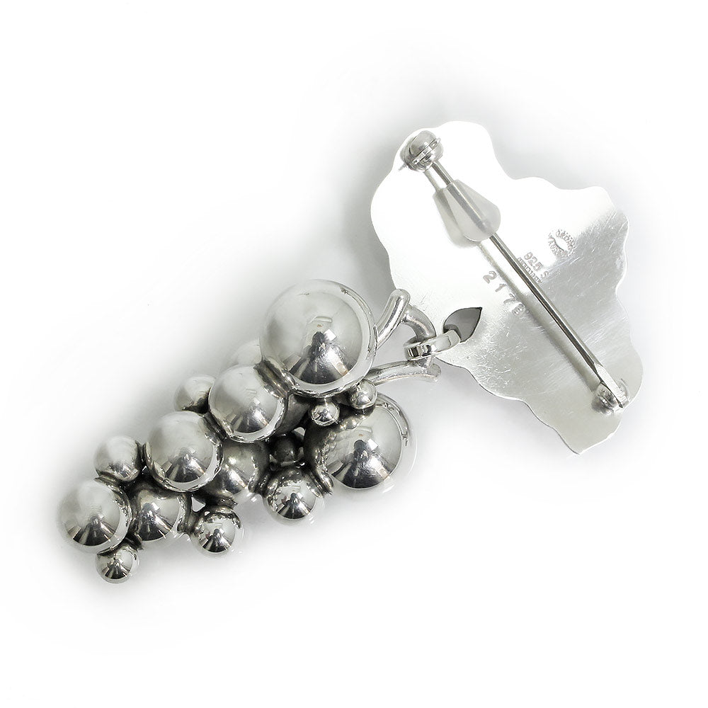 中古】ジョージジェンセン Georg Jensen ムーンライトグレープ ぶどう