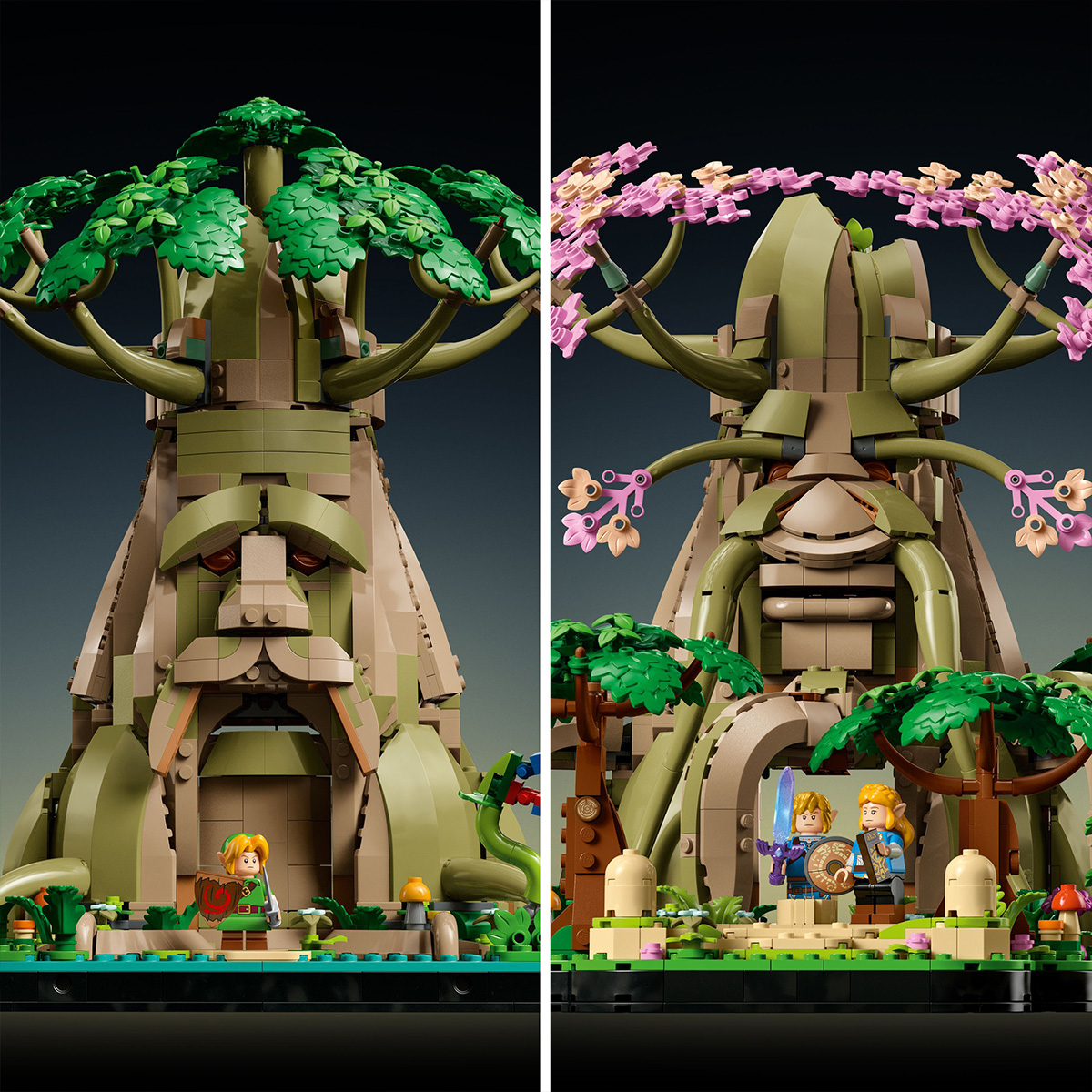 LEGO Great Deku Tree 77092 – Zelda 2‑in‑1 copac iconic | Brick