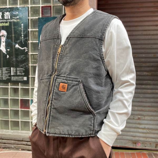 carhartt カーハート | 裏ボア ダック ベスト - 札幌 ビンテージ 古着