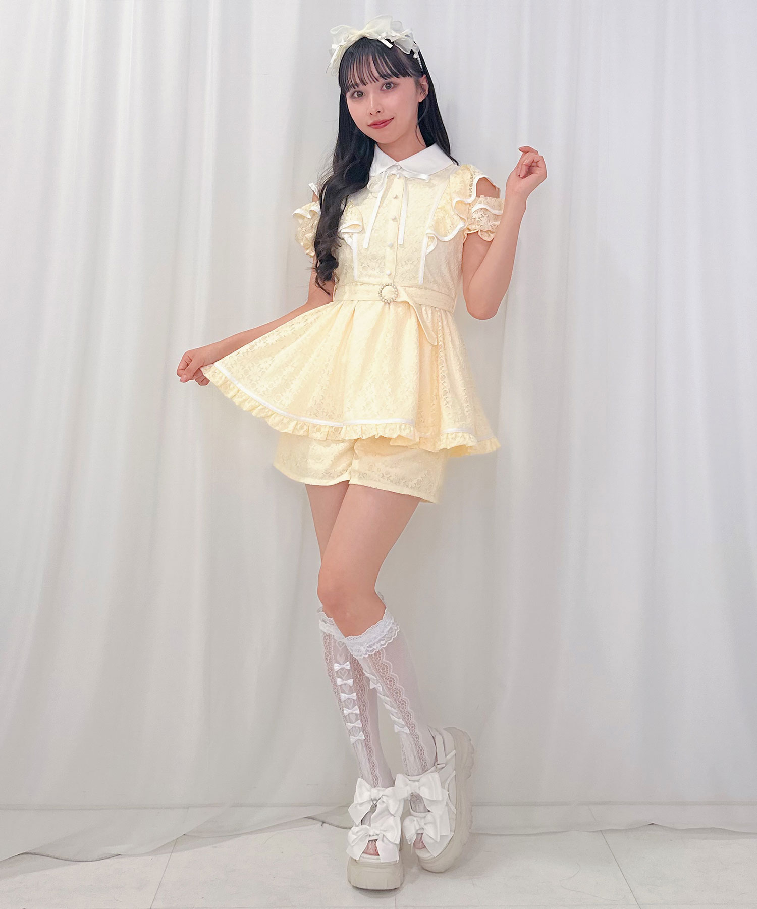 総レースリボンセットアップ – BUNNY APARTMENT