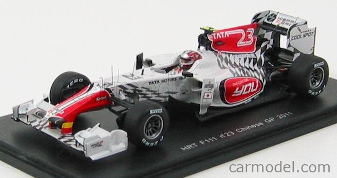 SPARK-MODEL S3017 Scale 1/43 | HRT F1 F111 N 23 CHINA GP 2011 V