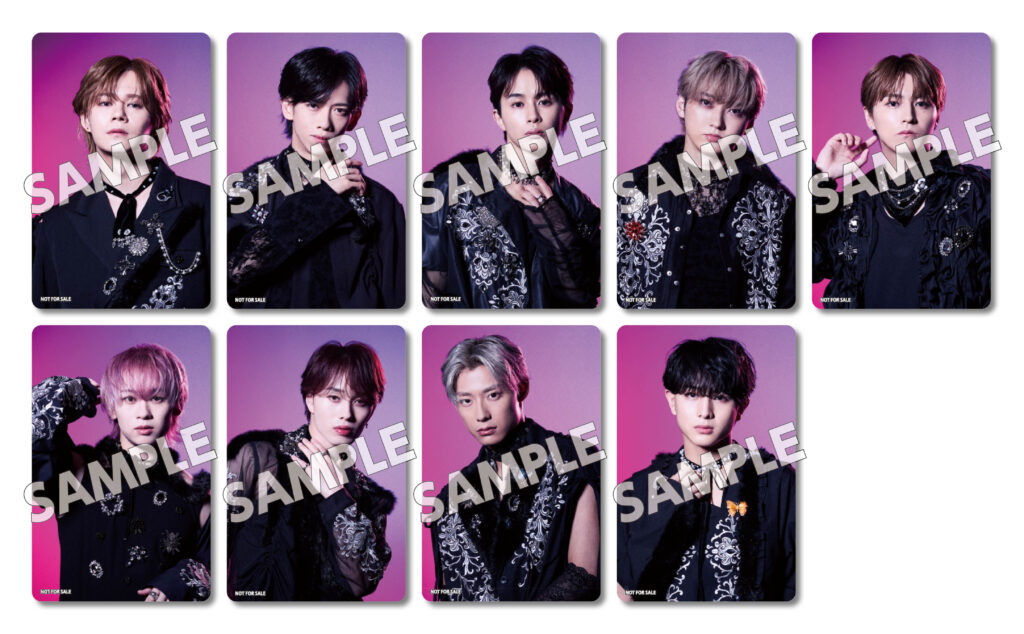 9/24(水)発売 22nd Single『NINE LIVES』 CD SHOPチェーン別購入者特典