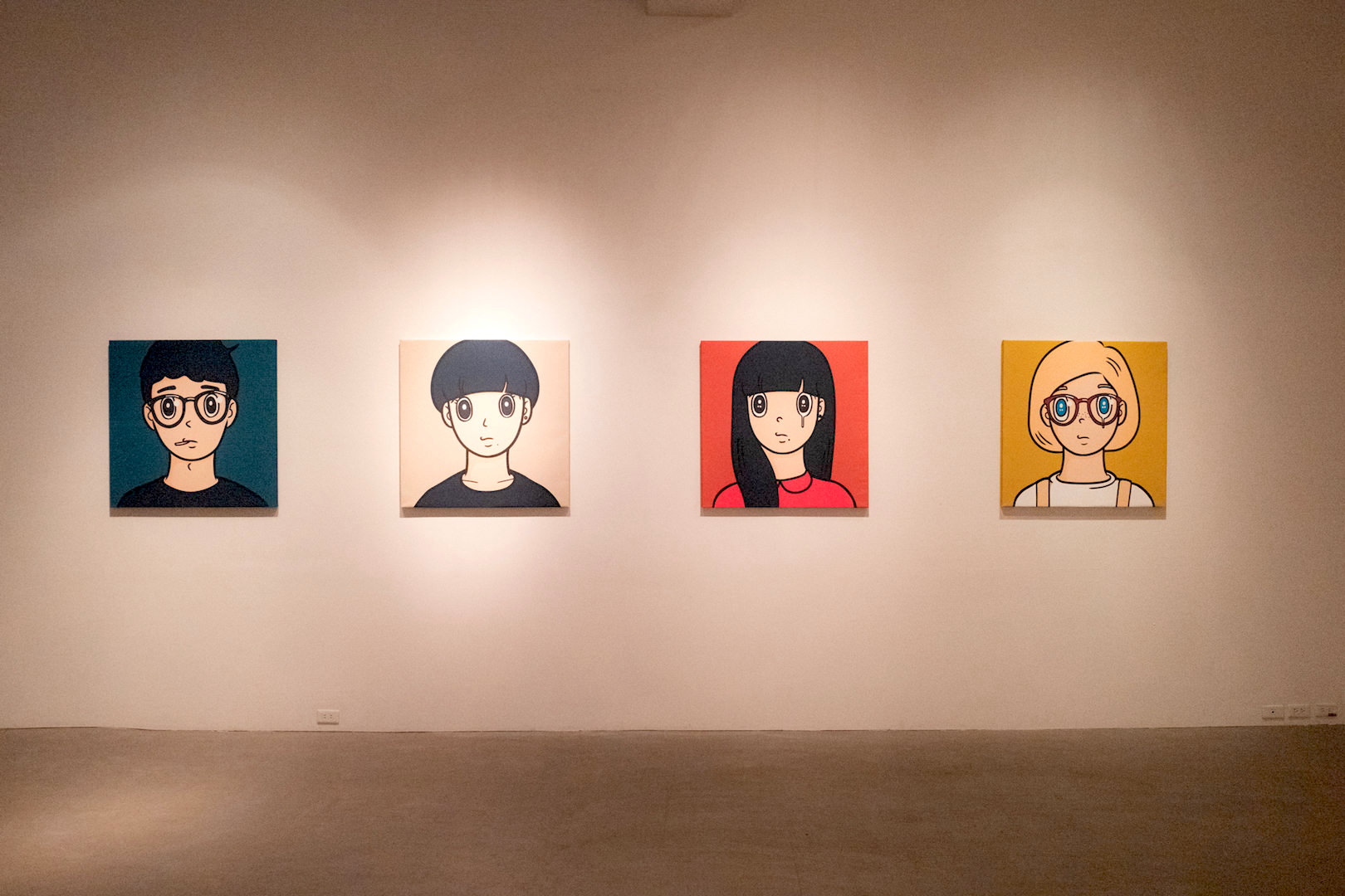 個展】キャラクターの先にあるものは・・・？ハシヅメユウヤ「 4 -four