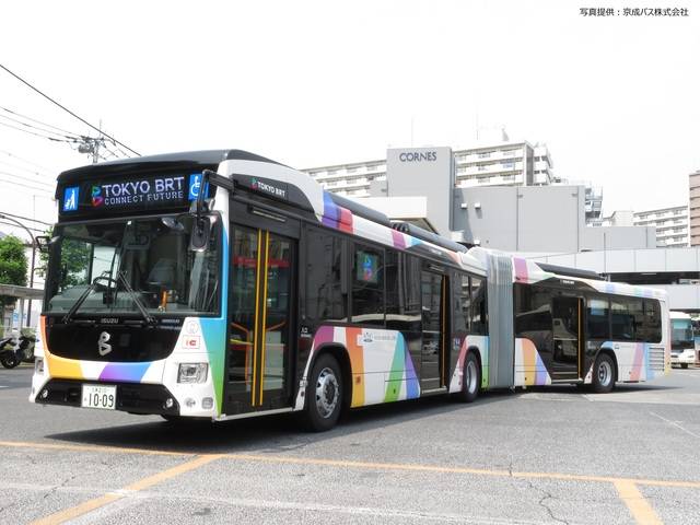ザ・バスコレクション「京成バス 東京BRT連節バス」が2021年8月に発売