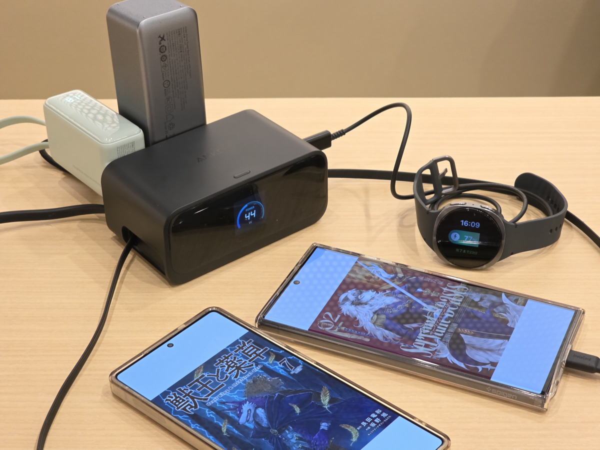 デスク周りの整理に最適な「Anker Nano Charging Station (7-in-1