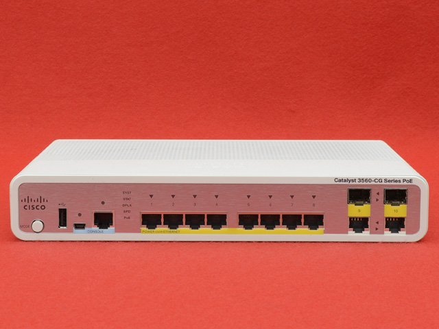 WS-C3560CG-8PC-S｜Ciscoワールド（Ciscoルーター専門店）