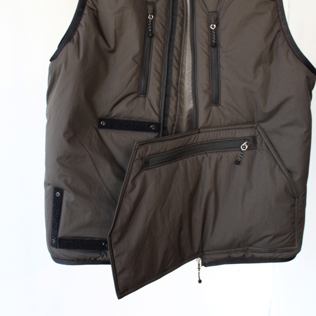 ENDS and MEANS エンズアンドミーンズ Tactical Puff Vest ブラック EM