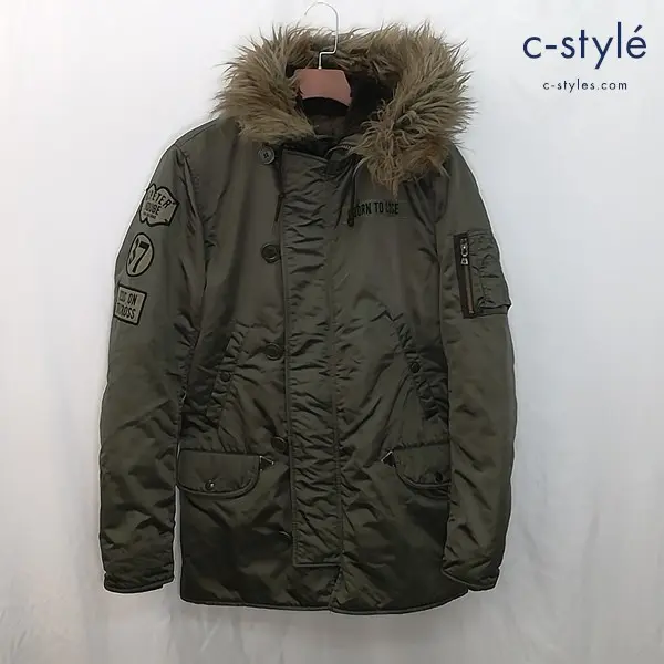 HYSTERIC GLAMOUR N-3B フライトジャケット M カーキ系 4AC-0242