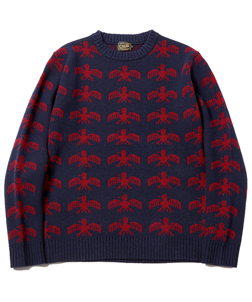 CALEE（キャリー）の「Eagle knit sweater（ニット/セーター）」 - WEAR