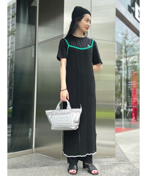 DIESEL（ディーゼル）の「レディース リブドレス キャミソール