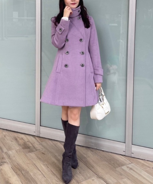 rienda（リエンダ）の「＃MINI23シンデレララインコート（チェスター