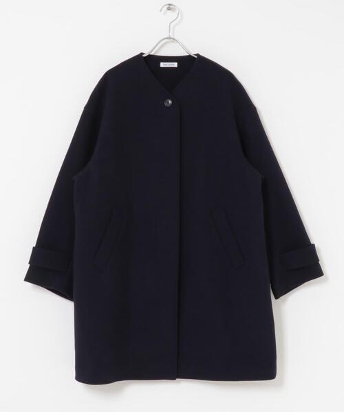 セール】FORK&SPOON ウールノーカラーコート（その他アウター