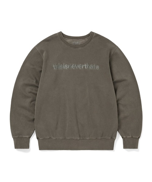 T-Logo Crewneck（スウェット）｜thisisneverthat（ディスイズネバー