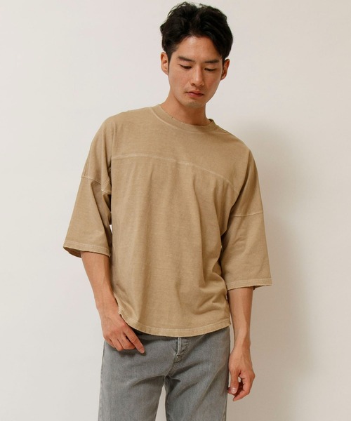Attick by Johnbull】オーバーサイズハーフスリーブTシャツ