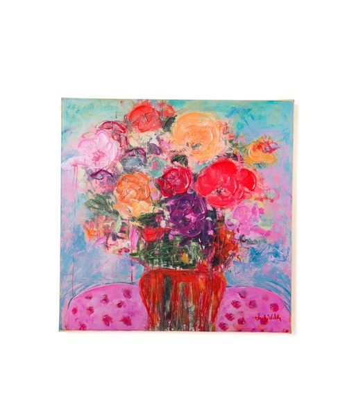 ペインティング アートボード フラワー M（ポスター/アート