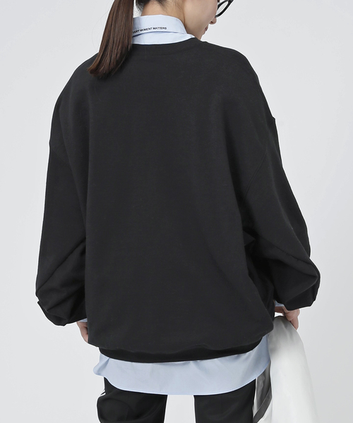 PRE_/プレ】ビッグスリーブスウェットプルオーバー（スウェット