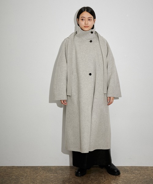 ADAM ET ROPE'（アダムエロペ）の「【2WAY】スタンドカラーフーデッド