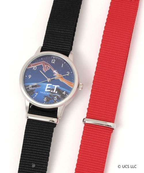 niko and（ニコアンド）の「【E.T.】コラボ チェンジベルトウォッチ