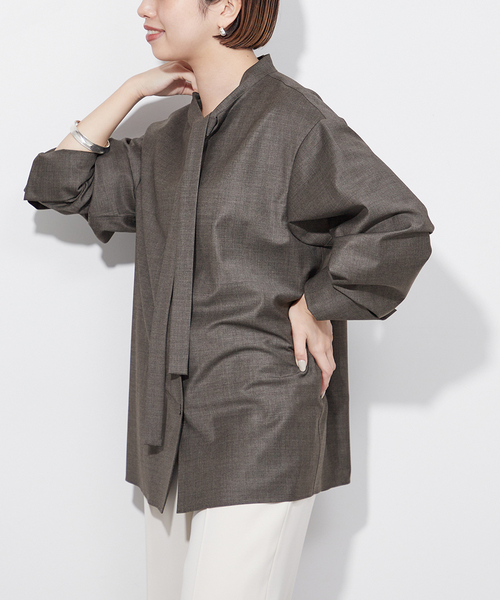 plage（プラージュ）の「【R'IAM】 Tie ブラウス（シャツ/ブラウス