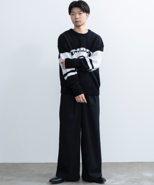 SINSS（シンス）の「UMBRO × SINSS / Oversized knit / オーバーサイズ