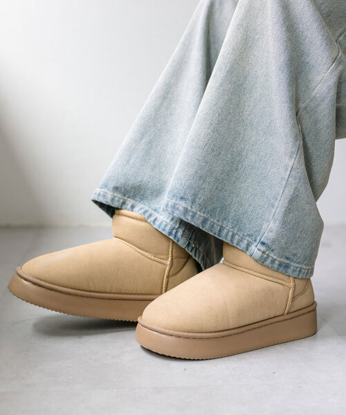 OLIVE des OLIVE（オリーブデオリーブ）の「ムートンブーツ（ブーツ