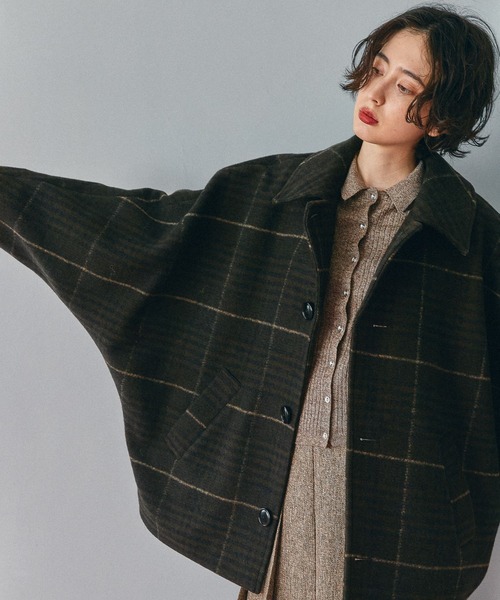 niko and（ニコアンド）の「ライトモッサドルマンジャケットコート