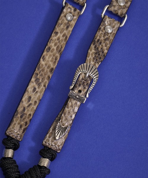TOGA PULLA/トーガプルラ】Leather phone strap/レザーフォン