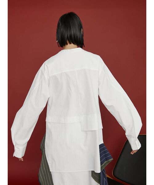 UN3D.（アンスリード）の「LAYER PARTS SH / レイヤーパーツシャツ