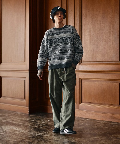 Bleme（ブレム）の「3Dジャガード クラシック フェアアイル ウール