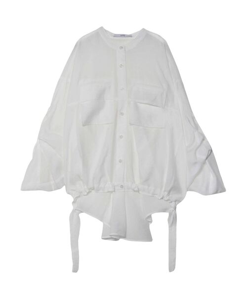UN3D.（アンスリード）の「アウトポケットドルマンシャツ（シャツ