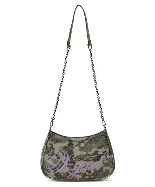 SPRAY SCRIPT LOGO SHOULDER BAG（ショルダーバッグ）｜X-girl