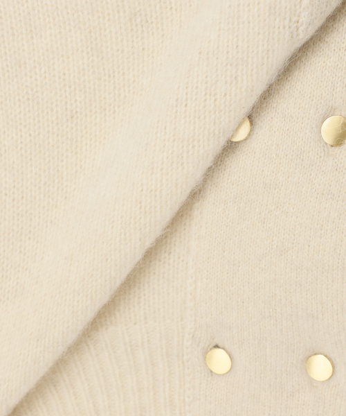 Noble（ノーブル）の「YAK/ヤク ダブルボタンニットカーディガン