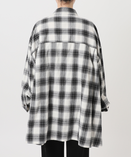 PROVOKE/プロヴォーク】Oversized check Shirt（シャツ/ブラウス）｜AP