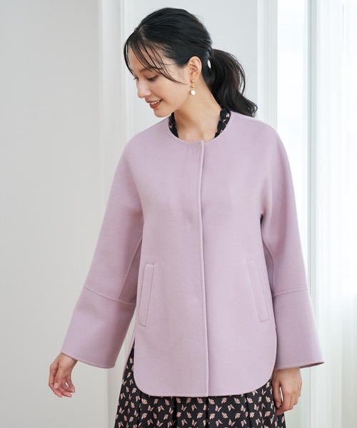 ANAYI（アナイ）の「シャルムリバークルーショート コート（その他