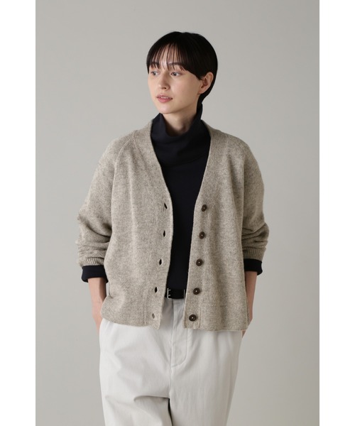 MHL.（エムエイチエル）の「FINE SHETLAND（カーディガン/ボレロ